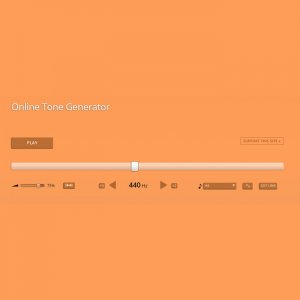 online tone generator by DJ ONLINE TONE GENERATOR (Digital) 1