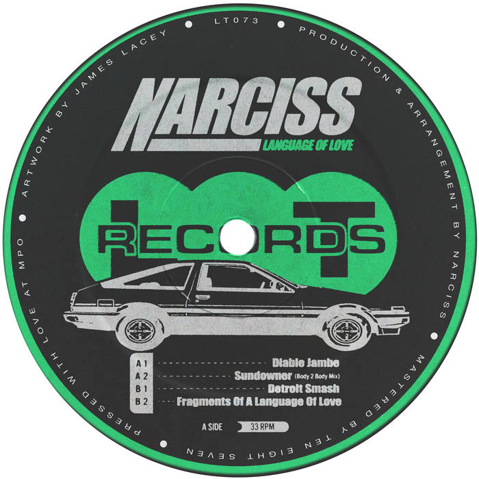 Language Of Love EP by Narciss (Vinyl) 11