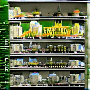 Cities on Shelves ／／ DMT​​​​-​​​​996 - Eternal Supermarket Stock (Digital) 1