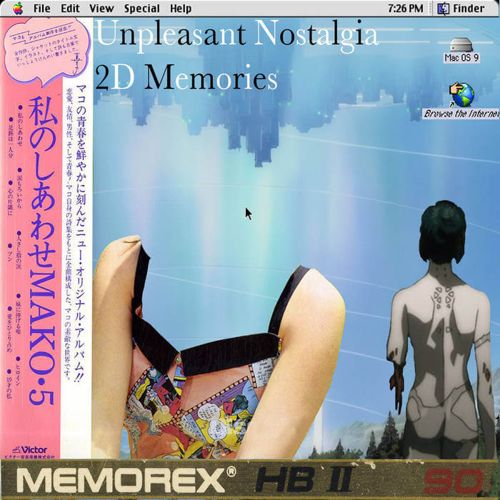 2D Memories - Unpleasant Nostalgia (Cassette) 3